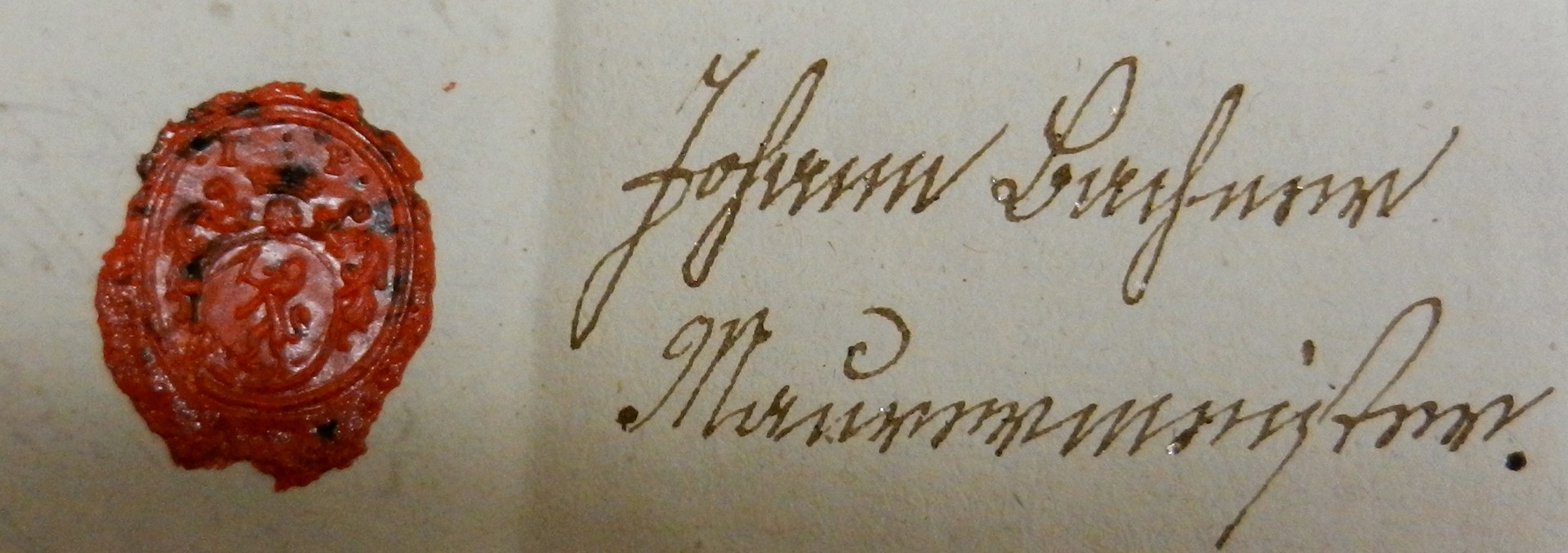 Maurermeister Johann Bachner