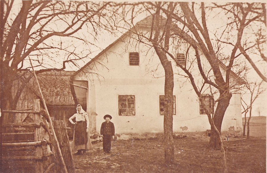 Vaterhaus der Familie Wabro in Deutsch Beneschau-Vierteln