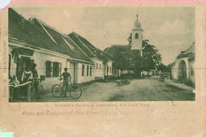 Sachsendorf um 1900