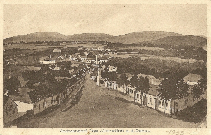 Sachsendorf um 1930