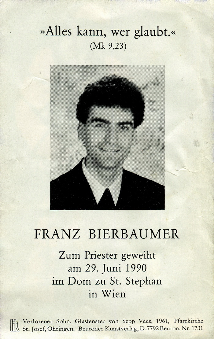 Pfarrer Franz Bierbaumer