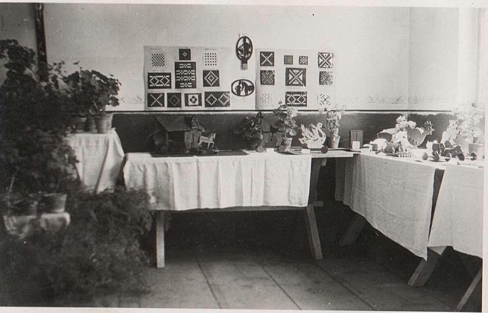 Schülerarbeitenausstellung 1950