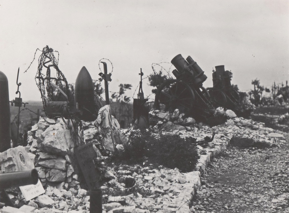 Gefechtsstellung an der Isonzo-Front