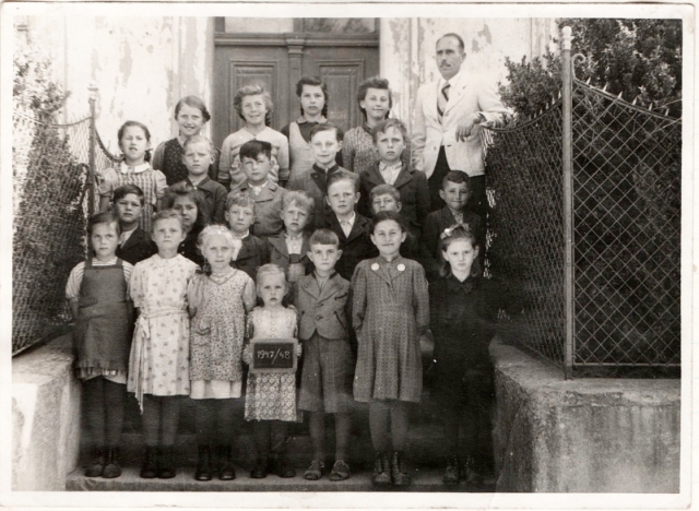 Schulfoto Winkl 1948